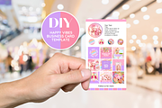 Business Card Template for Business, a Business Card Template by SunshineStudioBoutique (Thumbnail 3 of 9)
