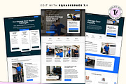Garage Door Squarespace Website, a Squarespace Template by Template Twist Shop (Thumbnail 2 of 9)