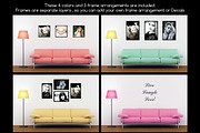 Wall art / decals / poster Mockup v2, a Mockup by aivos (Thumbnail 3 of 4)