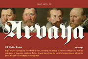 CS Chalise Drawn, a Blackletter Font by Craft Supply Co. (Thumbnail 4 of 8)