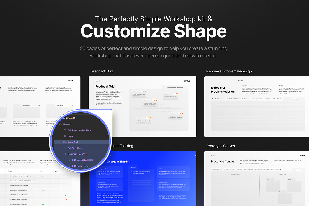 Design Thinking Workshop Deck, a Presentation Template by pickolabstudio (Photo 3 of 6)