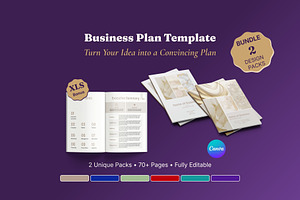 Business Plan Bundle 2 Design Packs