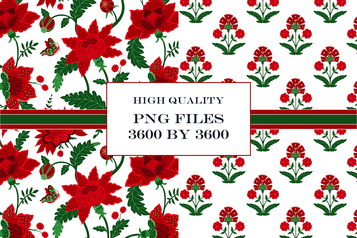 Christmas Boho Indian Patterns, a Pattern Graphic by RachelStudio (Photo 4 of 8)
