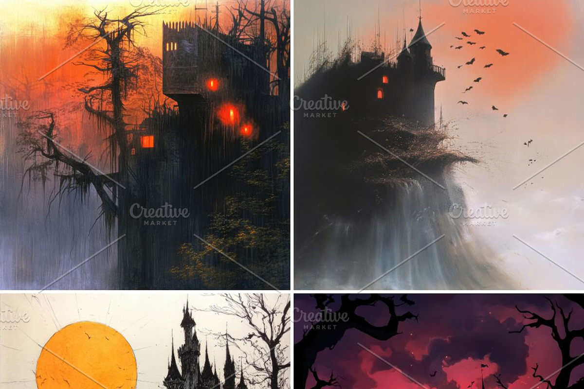 Haunted Worlds, a Seasonal Illustration by pictures for you (Photo 14 of 32)