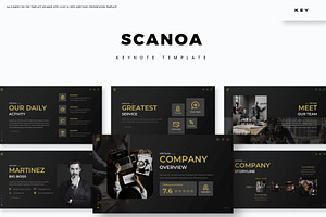 Scanoa - Keynote Template