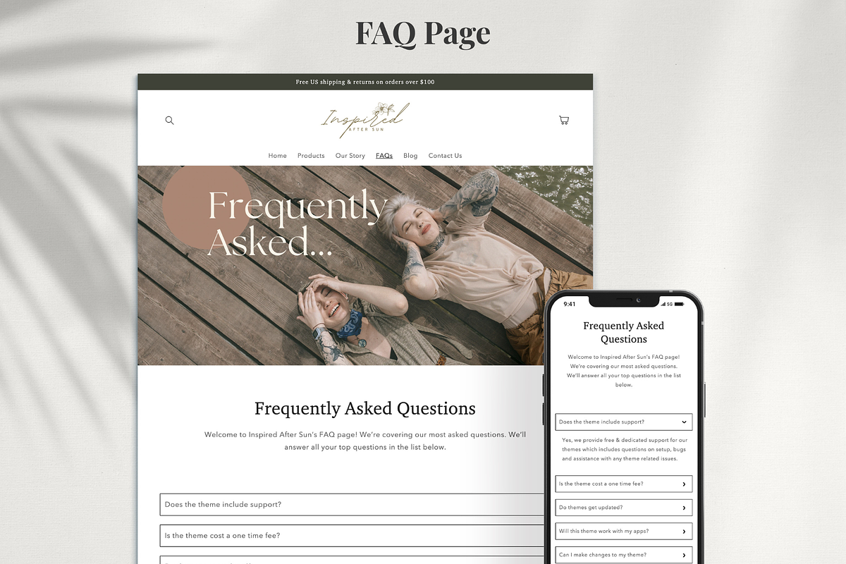 After Sun - Beauty Shopify Theme, a Templates & Theme by InspiredTheme (Photo 5 of 7)