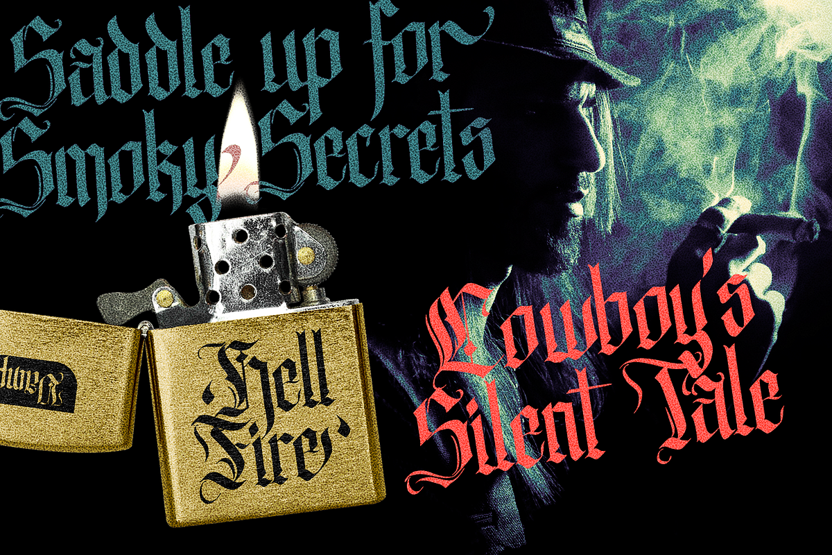 The Godfather Letter Blackletter, a Blackletter Font by Vampstudio (Photo 12 of 13)