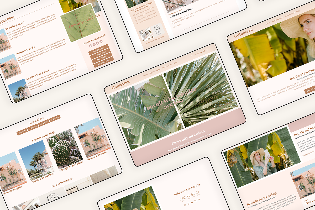 Guinevere | Feminine Blog Theme, a WordPress Template by Gadabout Studio (Photo 2 of 2)