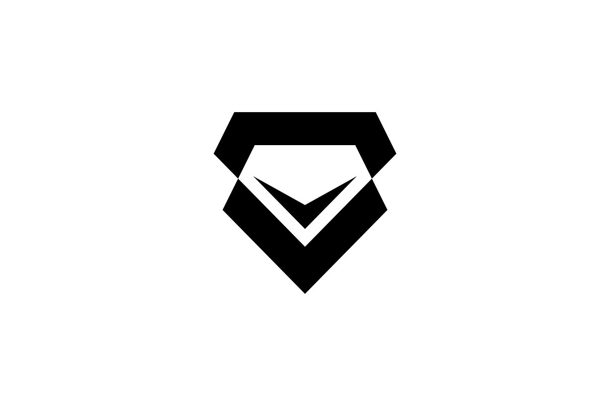 Letter V Diamond Logo, a Branding & Logo Template by Buqancreative (Photo 1 of 4)