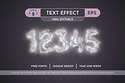 Smoke Editable Text Effect, a Layer Style Add-On by rwgusev (Thumbnail 5 of 6)