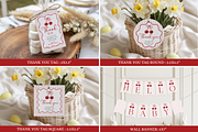 Cherry On Top Baby Shower Bundle, a Stationery Template by VeliusCreativeStudio (Thumbnail 4 of 8)