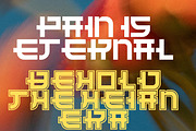 Midnight Ninja Samurai Font, a Sans Serif Font by PaperMoon (Thumbnail 5 of 6)