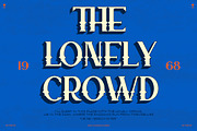 Creamroads - 60s Distorted Font, a Font by riff.type (Thumbnail 3 of 10)
