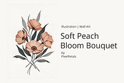 Vintage Botanical Flower Collection, an Illustration by pixelpetals (Thumbnail 1 of 4)