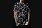 White Tangled Lines, a Background Graphic by MalyskaStudio (Thumbnail 4 of 9)
