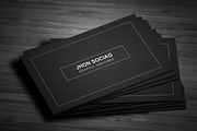 Simple Individual Business Cards, a Business Card Template by Galaxiya (Thumbnail 2 of 8)
