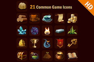 Common Game Icon Pack HD