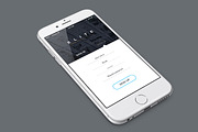 Elite Mobile App Login, an iPhone Mockup by Isma Shop (Thumbnail 3 of 4)
