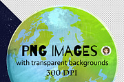 Space Planet & Astronaut PNG Clipart, a Person Illustration by Art by Angele G (Thumbnail 3 of 5)