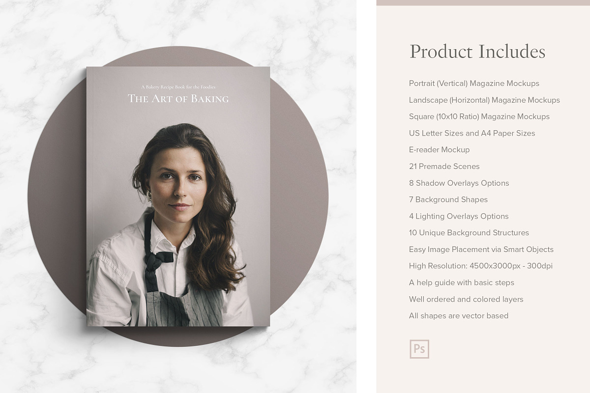 Magazine Mockup Kit, a Books & Magazine Mockup by Ruben Stom (Photo 3 of 27)