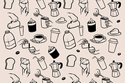Things in Coffee Shop!, a Food Illustration by Membara Graphic (Thumbnail 3 of 3)