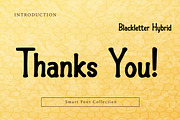 Blackletter Hybrid, a Blackletter Font by Wow Magic (Thumbnail 3 of 3)