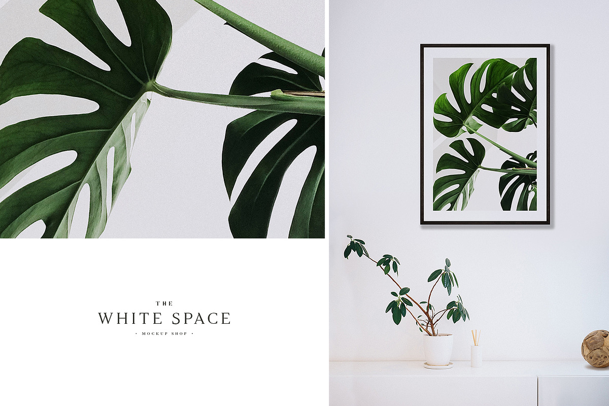 Frame Mockup Editable & Customisable, a Print Template by The White Space Co. (Photo 1 of 8)