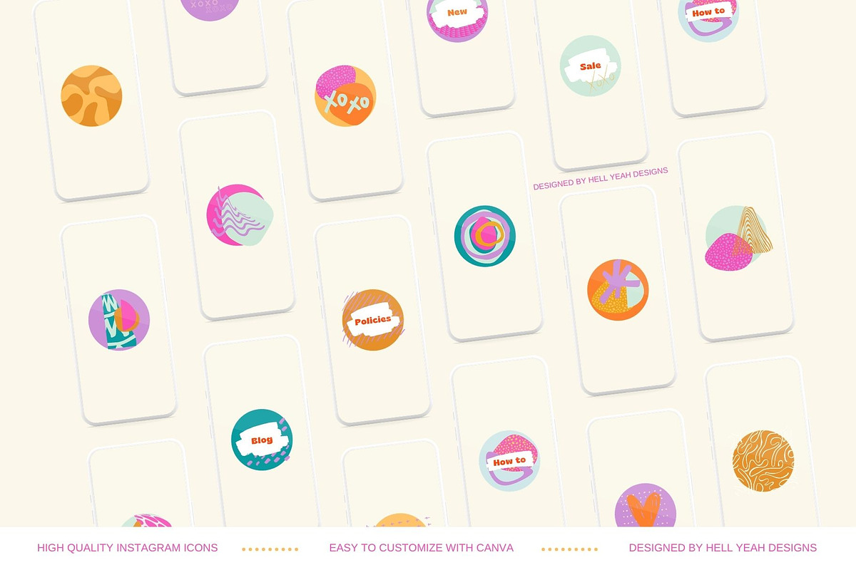 Bold Branding Starter Kit Templates, a Branding & Logo Template by Hell Yeah Designs (Photo 11 of 18)