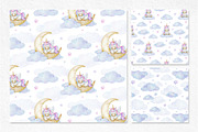 Unicorn Watercolor illustrations, an Illustration by Fedulova Art (Thumbnail 5 of 12)