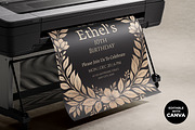 Elegant Birthday Canva Invitation, an Invitation Template by M9 Design (Thumbnail 3 of 5)