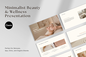 Minimal Beauty Wellness Presentation, a Presentation Template by batang