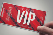 DEVIL RED - VIP PASS, a Card Template by Tzochko (Thumbnail 2 of 7)