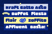 Quick Jumps - New Chunky Display, a Sans Serif Font by Typia Nesia (Thumbnail 6 of 14)
