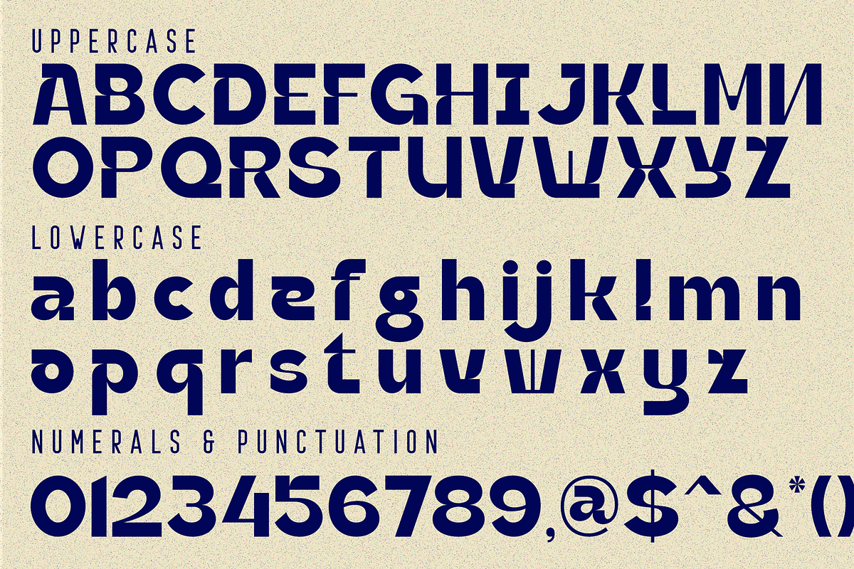 CONNECT ACROSS - GEOMETRIC FONT, a Sans Serif Font by 177Studio (Photo 7 of 8)