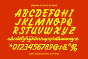 Super Active Nostalgic Font Duo, a Script Font by Letterhend Studio (Thumbnail 3 of 10)