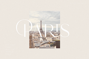 Hello Paris - Modern Sans