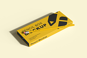 Pencil Box Stationery Packaging Mock, a Pens & Pencil Mockup by DSNA Mockup (Thumbnail 2 of 5)