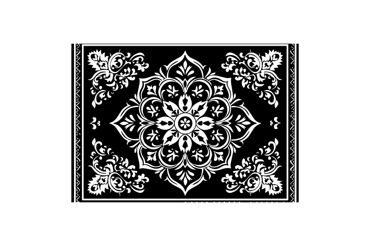 Laser Cut Mandala Panel Design Set, an Object Graphic by jahid234 (Photo 9 of 13)