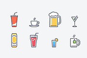 16 Drinks Icons, an Icon by Snitovets (Thumbnail 2 of 2)