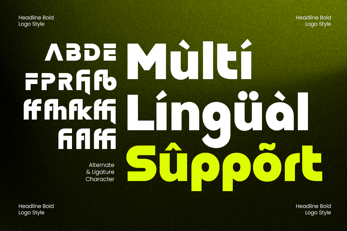Forge - Headline Bold Logo Font, a Sans Serif Font by TokoPress (Photo 11 of 12)