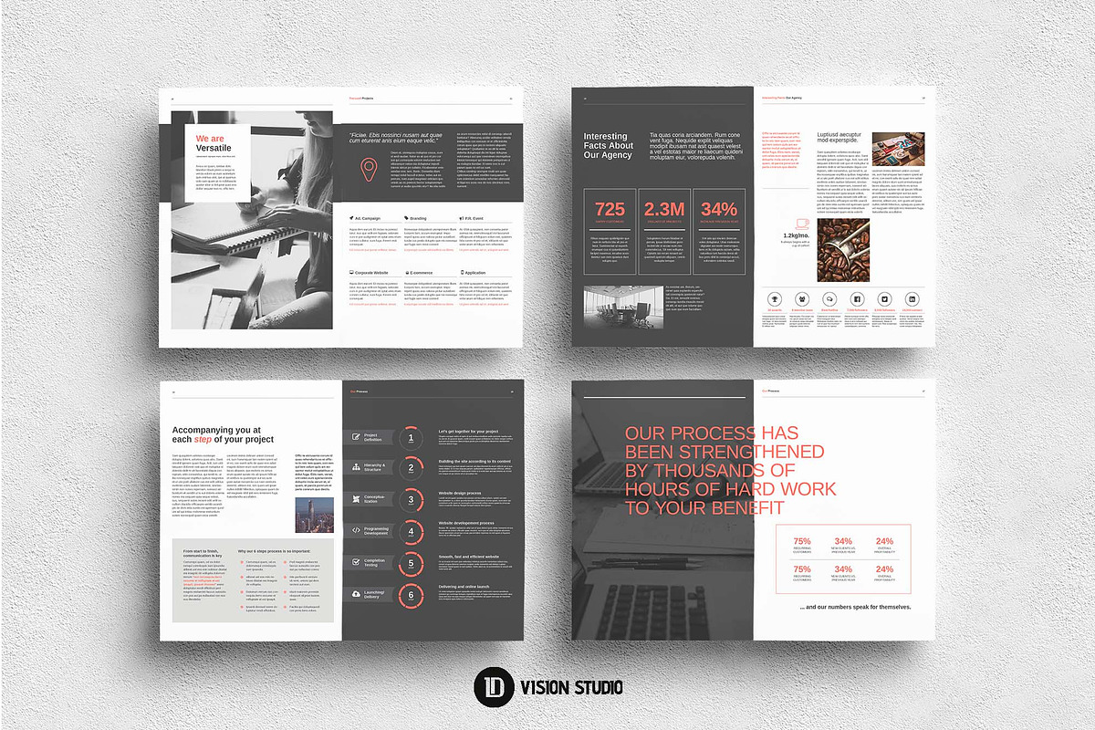 Project Proposal Template InDesign, a Brochure Template by ID Vision Studio (Photo 14 of 17)
