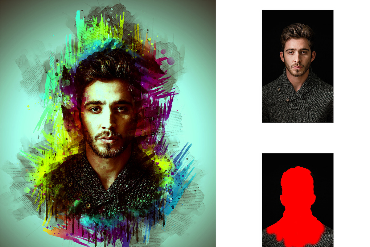 Pop Canvas Photoshop Action, an Action Add-On by MRI STUDIO (Photo 16 of 18)