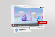 Youtube Mockup, a Product Mockup by Mockupdaddy (Thumbnail 9 of 10)