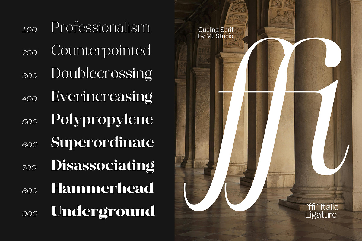 Qualing - Luxury Serif (135 Font), a Serif Font by MjStudio31 (Photo 12 of 14)
