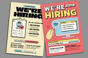 We're Hiring Flyer (16 Assets), a Flyer Template by Graptail (Thumbnail 7 of 12)