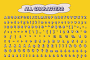 Cavella 3D, a Sans Serif Font by Craft Supply Co. (Thumbnail 8 of 8)