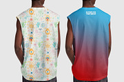 Sleeveless Shirt Mock-Up, a Shirt Mockup by Mock-up Store (Thumbnail 3 of 7)