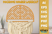 Rattan Macrame Hanger Lasercut, an Object Graphic by OTVEY DESIGN (Thumbnail 8 of 13)