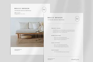 Interior Designer Proposal Template