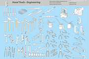 HandTools - Engineering, an Illustration by Industrial Artworks (Thumbnail 1 of 5)